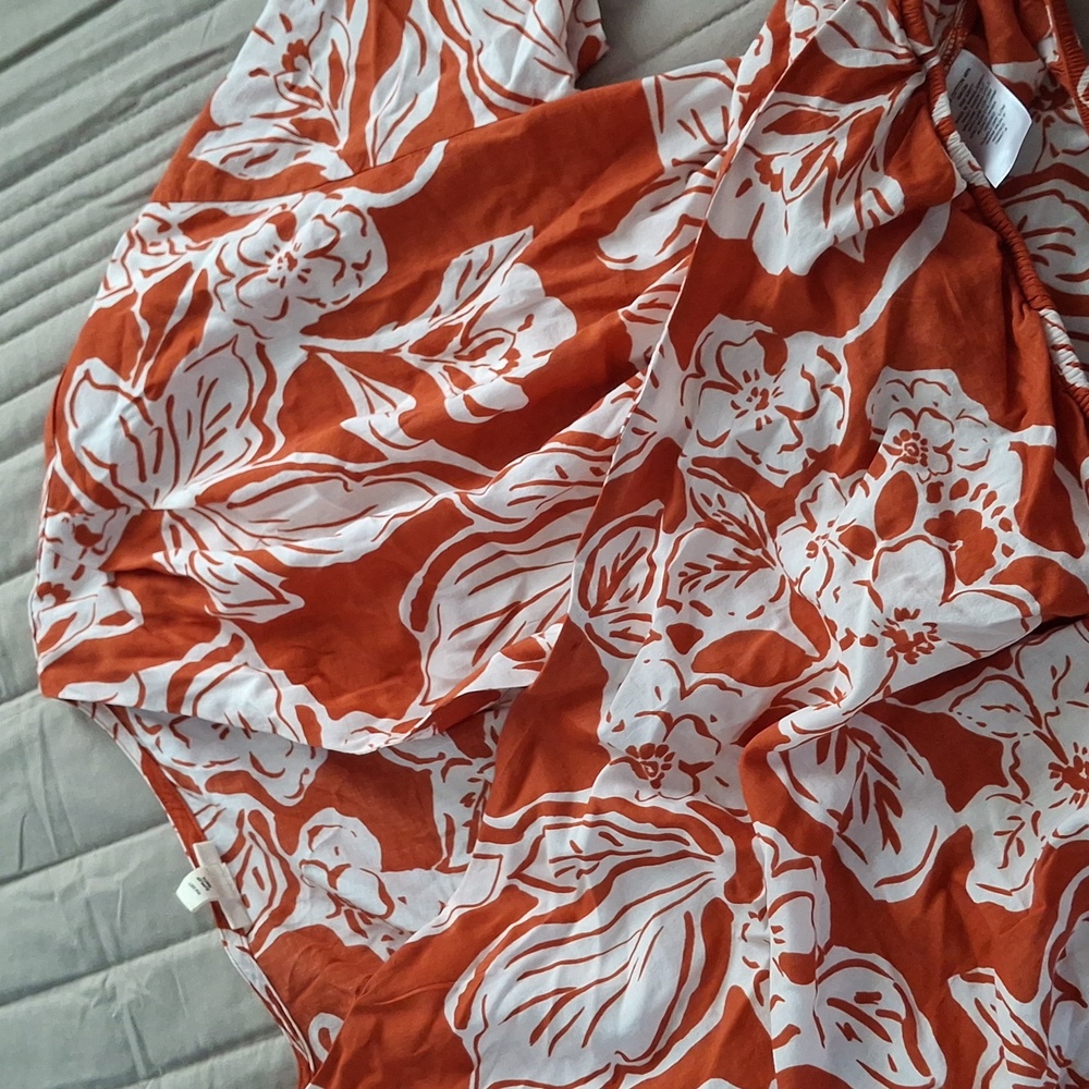 a.n.a Womens V Neck Short Sleeve Wrap Shirt - Picture 10 of 11